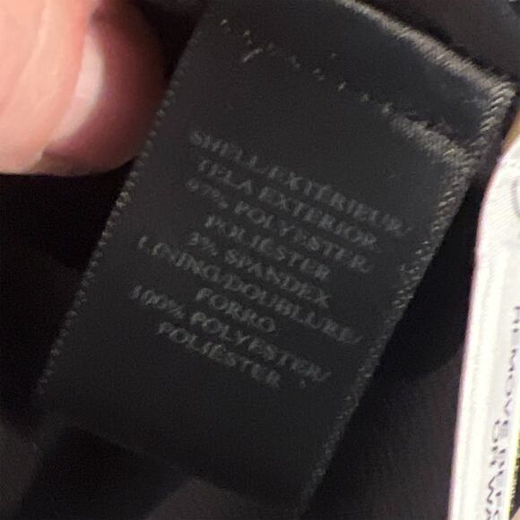 Ann Taylor A-Line Short Sleeve Mini Dress 10 Petite Black White - Picture 4 of 6